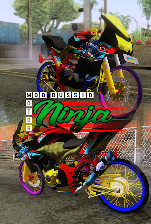 Mod Bussid Motor Ninja Screenshot 0