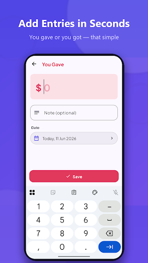Credit Log Screenshot 2
