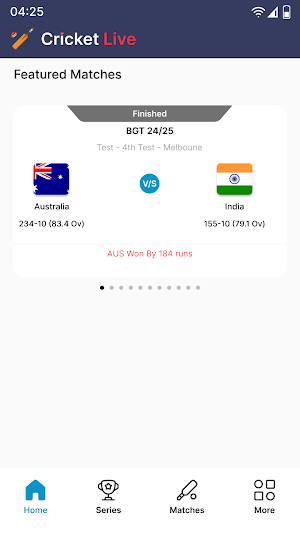 Live Cricket TV HD Screenshot 3