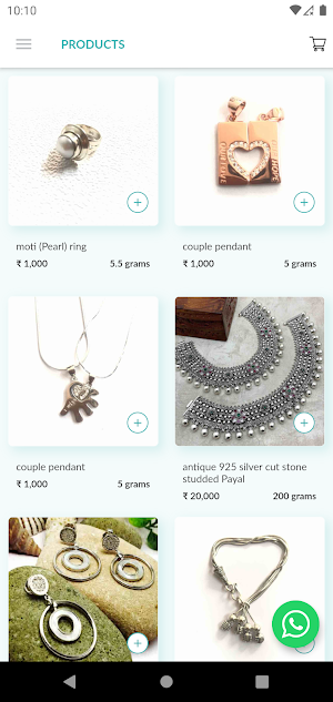 Veer Jewels - Silver Jewelry Wholesaler Design App Screenshot 3