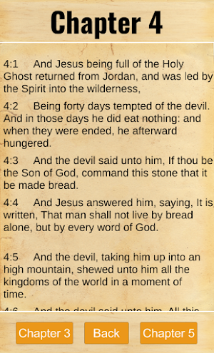 King James Bible Version Screenshot 2