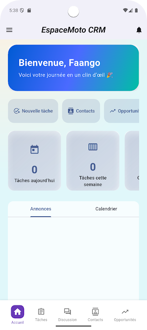 ESPACEMOTO CRM Screenshot 0