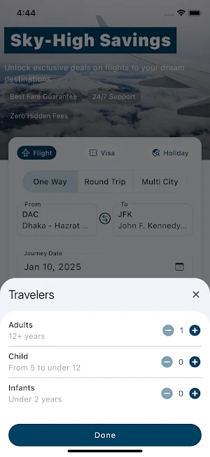 Kingdom Tours & Travels Screenshot 1