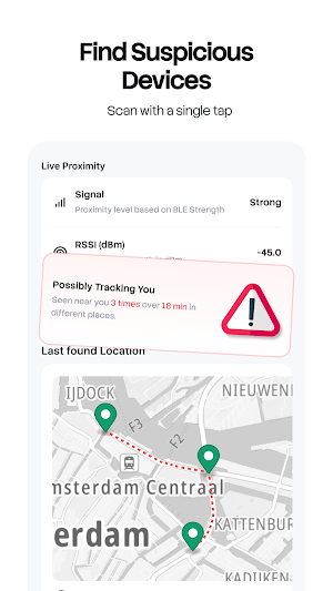 AirTag Detector & Finder Screenshot 1