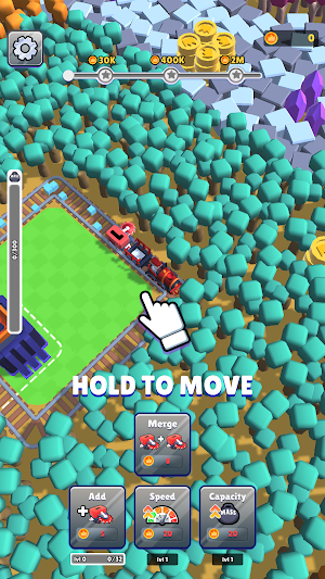 Train Miner: Idle Merge Game Screenshot 3