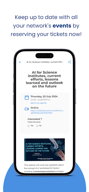 JRC Alumni Screenshot 3