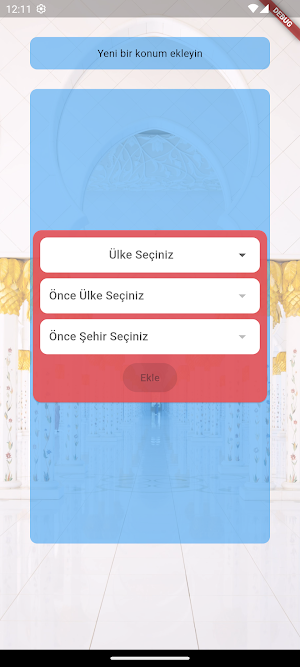 Namaz Vakitleri Screenshot 1