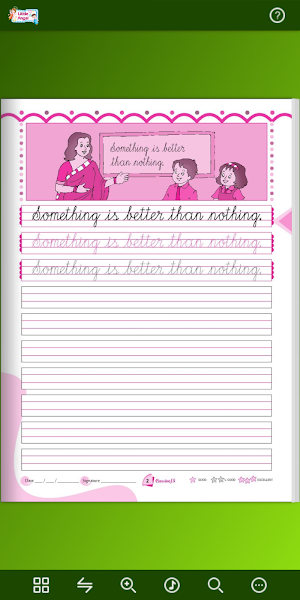 Little Angel Cursive - 5 Screenshot 1