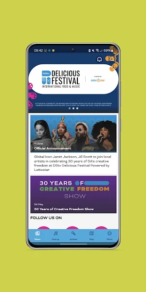 DStv Delicious Festival Screenshot 1