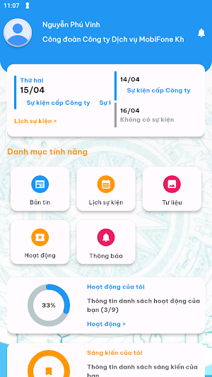 Sổ tay Công đoàn viên Screenshot 1