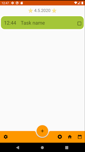 Routine Calendar Screenshot 0