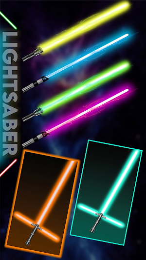 Lightsaber Gun sound simulator Screenshot 1