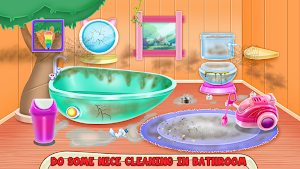Kitty Kate Cleaning the House Tree Screenshot 0