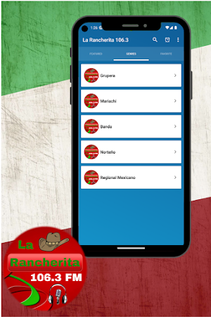 La Rancherita 106.3 Screenshot 2