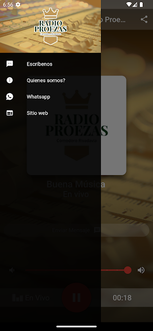 Radio Proezas Cr Screenshot 1