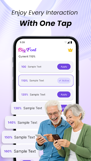 Change Font Size: Big Font Screenshot 0