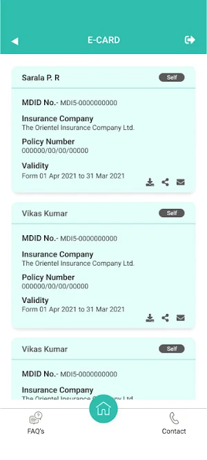 MDI Worldline Mediclaim Screenshot 3