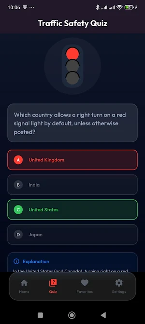 Traffic Signals & Road Signs Screenshot 3