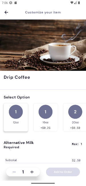 Pueblo Coffee Company Screenshot 2