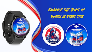 Russia National Flag Watchface Screenshot 1