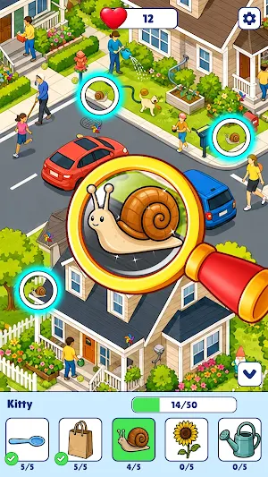 Town Hidden Objects : Spot It! Screenshot 1
