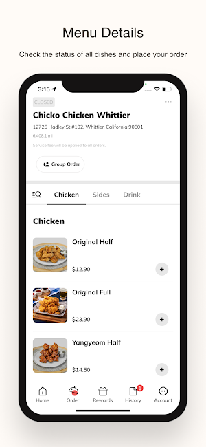 Chicko Chicken CA Screenshot 1
