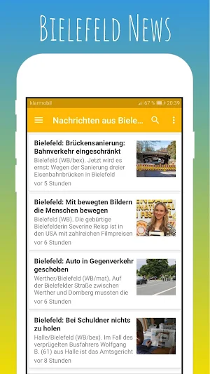 Bielefeld Nachrichten Screenshot 1