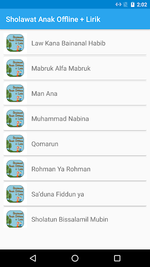Sholawat Nabi Anak + Lirik Screenshot 1