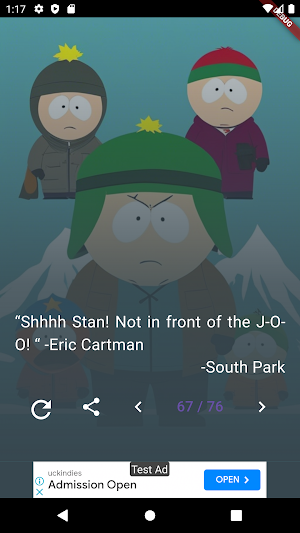 South Park Quotes Screenshot 2