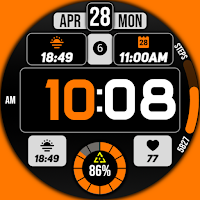 Digital Watch Face MB399