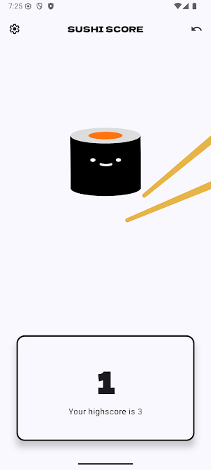 Sushi Score - Count your sushi Screenshot 1