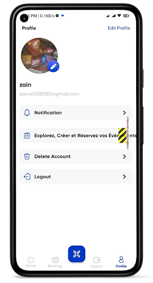 Mon Ticket Organizer Screenshot 2