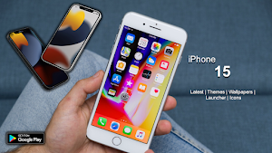 iPhone 15 Launcher & Wallpaper Screenshot 0