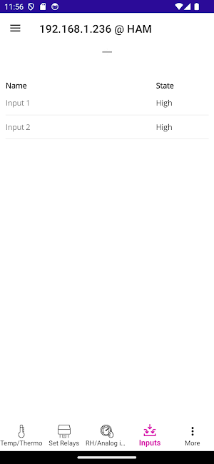 WebSwitch 1216H HAM App Screenshot 2