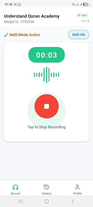 Salah Recorder Screenshot 0