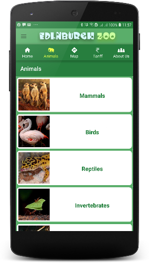Edinburgh Zoo Guide (Unofficial) Screenshot 2