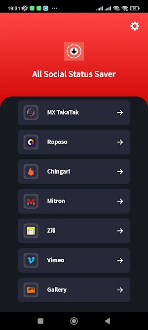 All Social Status Saver Screenshot 2