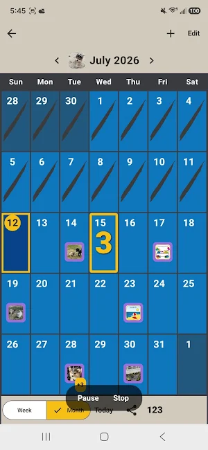 Choiceworks Calendar Screenshot 2