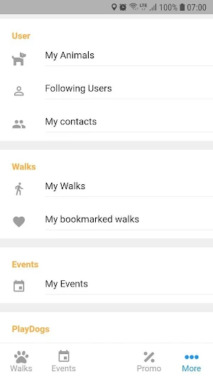 Play-Dogs Discover new walks with your dog screenshot 5