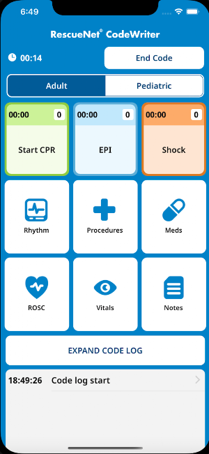 RescueNet® CodeWriter Screenshot 1