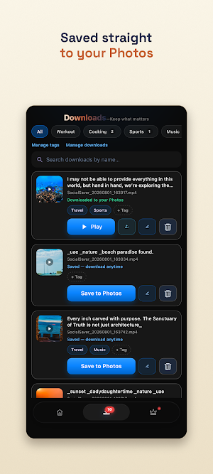 Social Saver: Video Downloader Screenshot 3