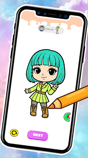 BlackPink Idol Coloring Book Screenshot 0