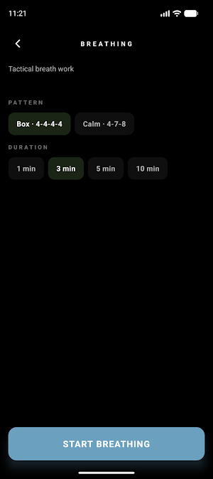 Reveille Calisthenics Screenshot 2
