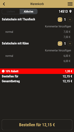 Teltow Grillhaus Screenshot 1