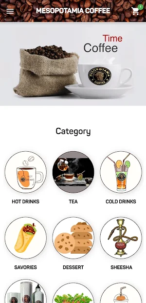 Mesopotamia Coffee Screenshot 1