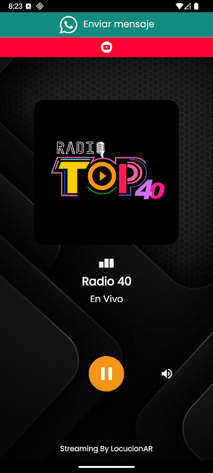 Radio Top 40 Screenshot 0