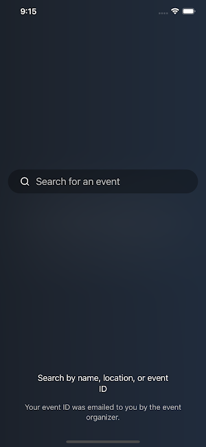 NHS Events Screenshot 1