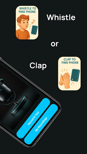 Find My Phone by Voice, Clap Screenshot 2