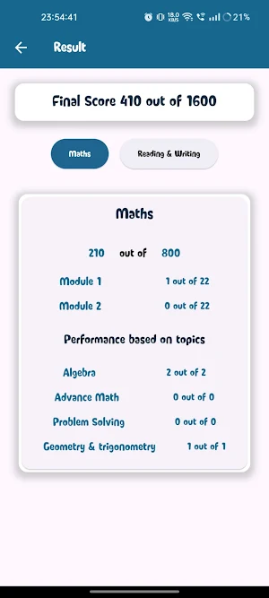 SAT by Tutorang Screenshot 2