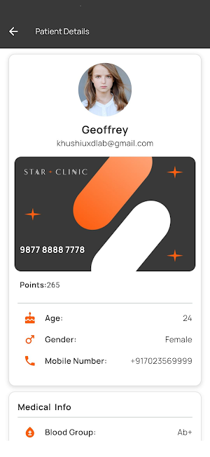 StarClinic Admin Screenshot 3